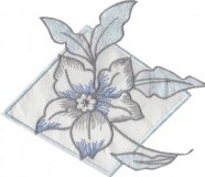 Des napperons et jetés brodés