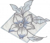 Des napperons et jetés brodés