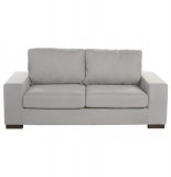 Canapé - gris clair - l 178 cm x h 75 cm x p 92cm