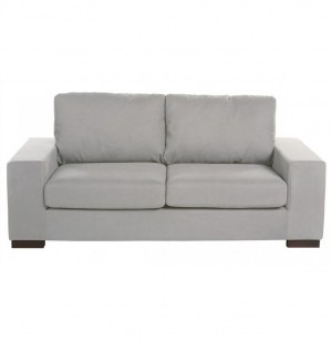 Canapé - gris clair - l 178 cm x h 75 cm x p 92cm