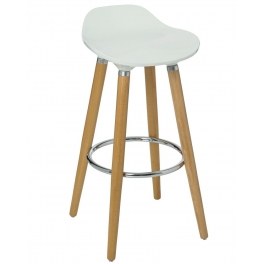 Tabouret - bar - blanc