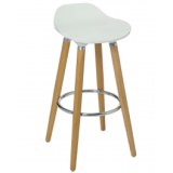 Tabouret - bar - blanc