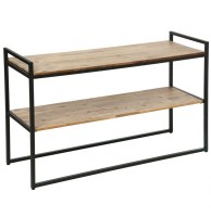 Console - 2 étages - bois - edena