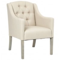 Fauteuil - lin - josev - beige