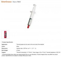 Pâte thermique silicone AMD/INTEL seringue 2Gr SPIRE