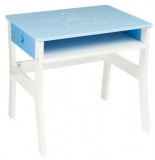 Bureau - bleu - 60 x 50 cm