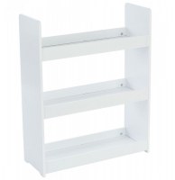 Meuble de rangement - 3 niveaux - blanc