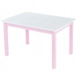 Table - rose - 55 x 77 cm