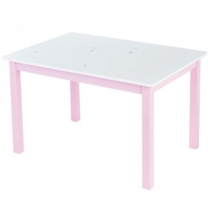 Table - rose - 55 x 77 cm