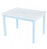 Table - bleu - 55 x 77 cm