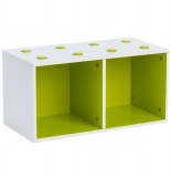 2 cubes de rangements - vert