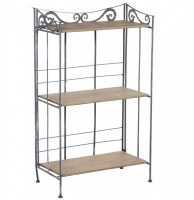 Etagère rectangle - 3 niveaux - métal