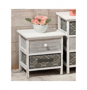 Commode - 2 tiroirs - bois