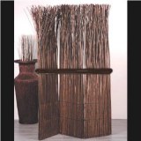 Paravent artisanal de branches naturelles 160x120cm