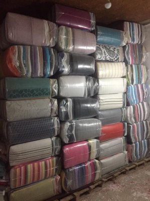 Serviettes drap de bain linge de maison