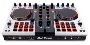 DJ-Tech Dragon Two Professional 4-Channel Digital DJ Controller and Mixer