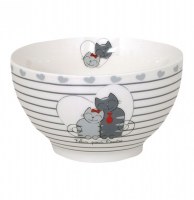 Bol avec motifs chats - félin