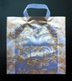 Sacs Plastiques Volutes Or, anses souples