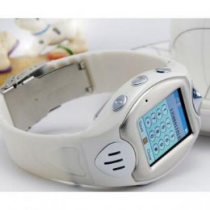 Montre téléphone GSM "White edition" phone double SIM