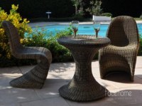 Salon de café résine tressée (3 pièces)