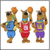 3 Peluches Scooby Doo Basketeur