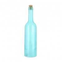 Bouteille lumineuse - bleu