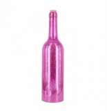 Bouteille lumineuse - rose - lampe d'ambiance