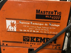 MASTER TIG POSTE À SOUDURE Très Bon État à Liquider