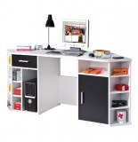 Bureau - blanc et noir