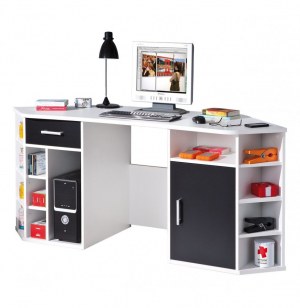 Bureau - blanc et noir