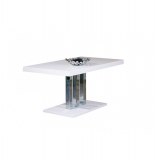 Table rectangulaire - blanc