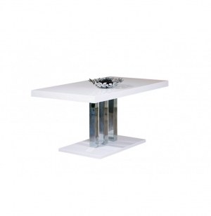 Table rectangulaire - blanc