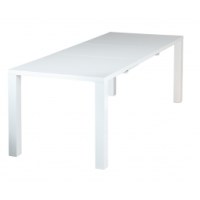 Table rectangulaire - blanc