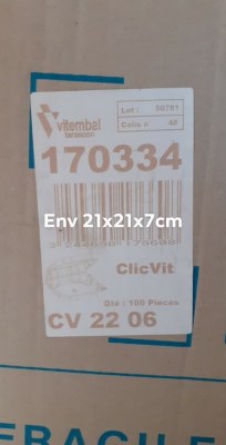 Barquette alimentaire