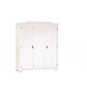 Armoire - 3 portes - blanc