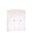 Armoire - 3 portes - blanc