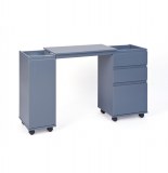 Bureau extensible - gris