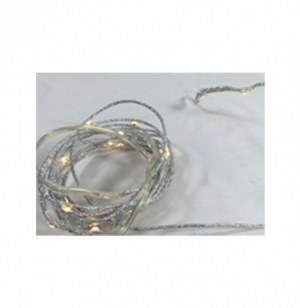 Guirlande intérieur - 25 led - argent
