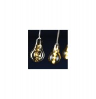 Guirlande led - 6 ampoules - verre