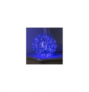 Guirlande cascade intérieur 400 led - 2 m - bleu