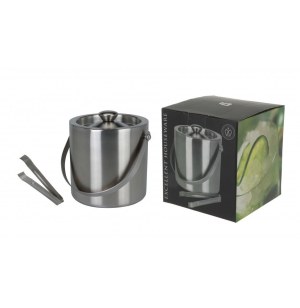 Seau à vin et sa pince - inox - d 15 cm