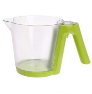 Balance de cuisine digitale avec verre doseur - vert