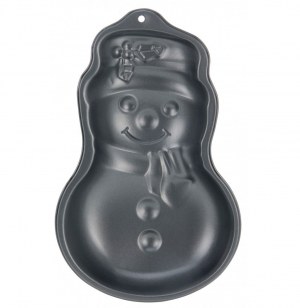 Moule à cake - bonhomme de neige - accessoire de pâtisserie