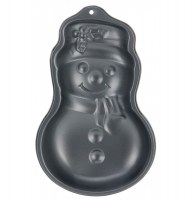 Moule à cake - bonhomme de neige - accessoire de pâtisserie