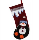 Botte de no Ğl à suspendre - pingouin - gris