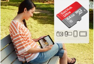 SanDisk (SanDisk) the high-speed mobile MicroSDXC UHS-I memory card 64GB TF Card Class1...