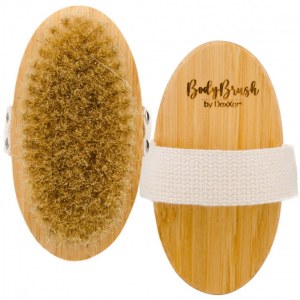 BROSSE NATURELLE POUR MASSAGE CORPS SEC AGAWA MBB-15
