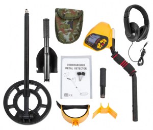 Détecteur Métaux LCD complet + accessoires