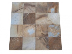 Marbre Jaune Picasso 20x20 cm