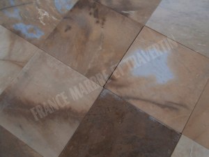 Marbre Jaune Picasso 20x20 cm